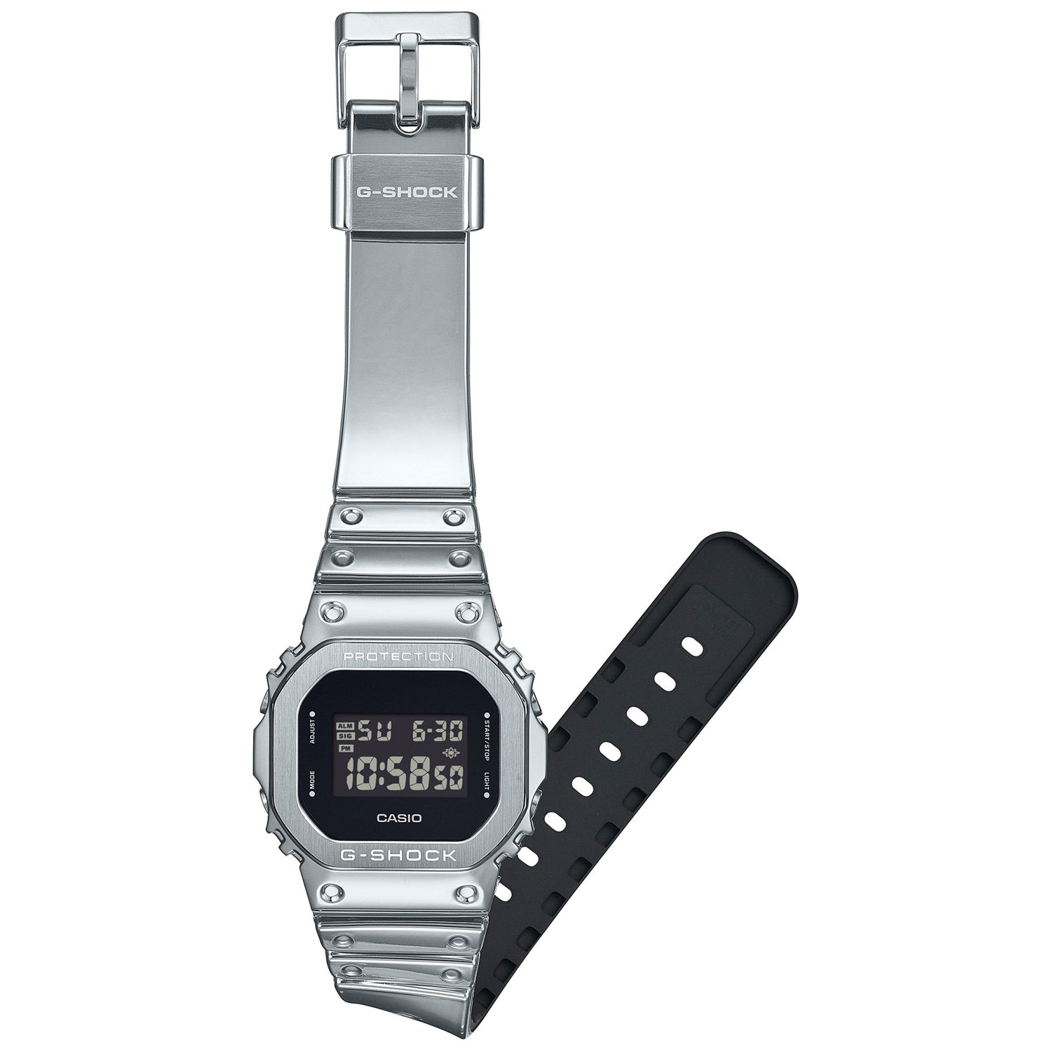 G-Shock The Origin Silver Men's Watch GM-5600YM-8ER