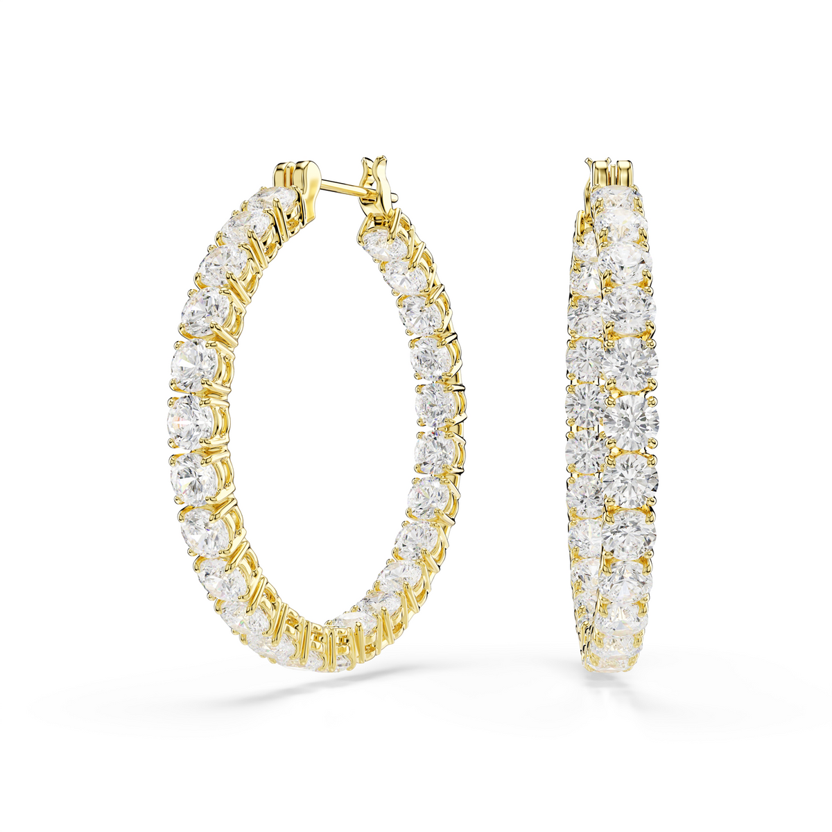 Swarovski Matrix Gold Plated Earrings 5750620