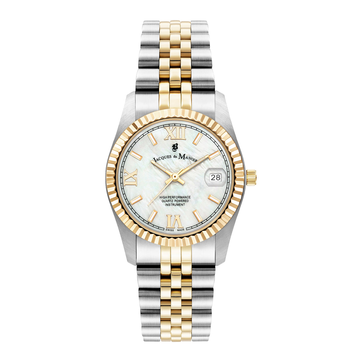 Jacques du Manoir Inspiration Prestige Gold Watch JWL01303