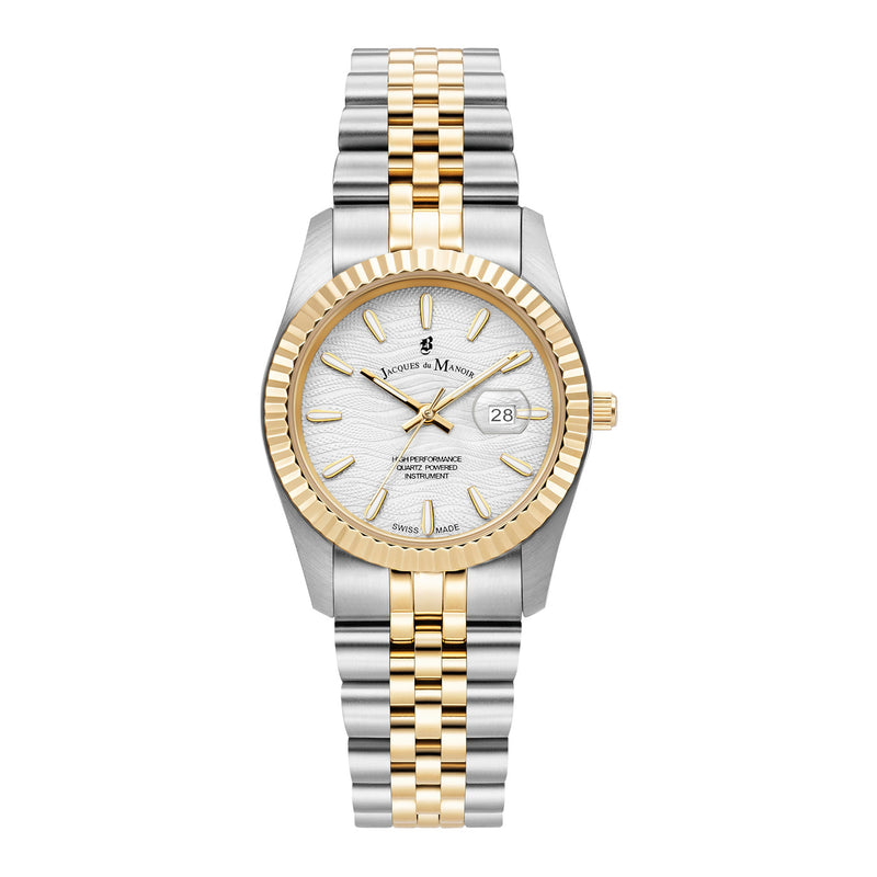Jacques du Manoir Inspiration Prestige Gold Watch JWL01801-zoom-