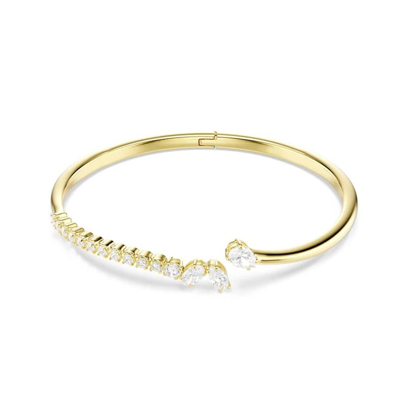 Swarovski Mesmera Attract Gold-Tone Open Bracelet 5761638-zoom-