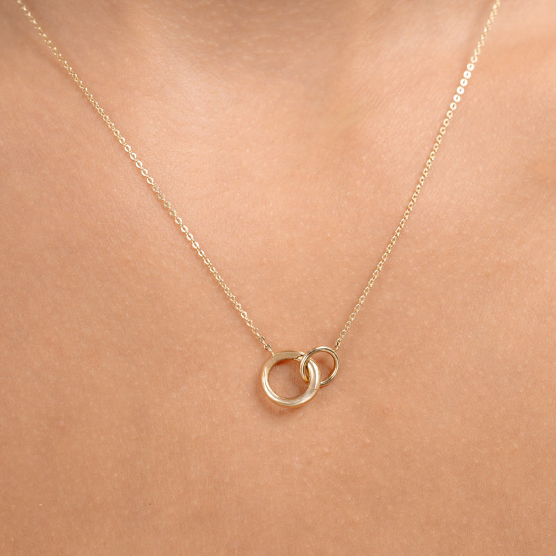 Isabel Bernard Le Marais Enlace 14 karat gold necklace IB340177-zoom-