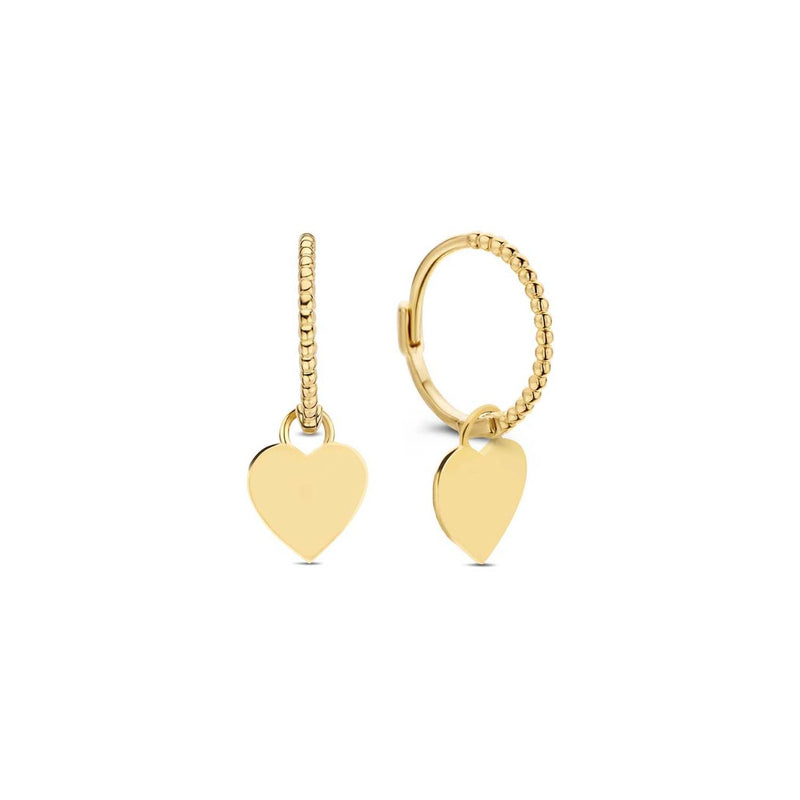 Jackie Gold 14 karat gold Hoop Earrings JKE23.314-zoom-