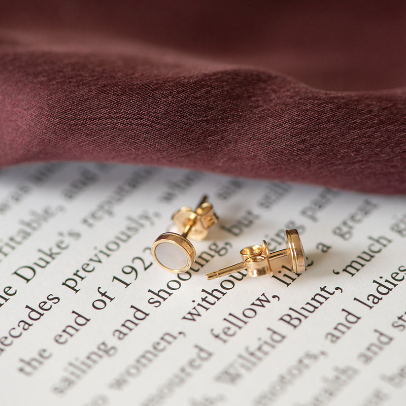 Isabel Bernard Cadeau d´Isabel 14 Carat Golden Earrings Set IB90126-zoom-