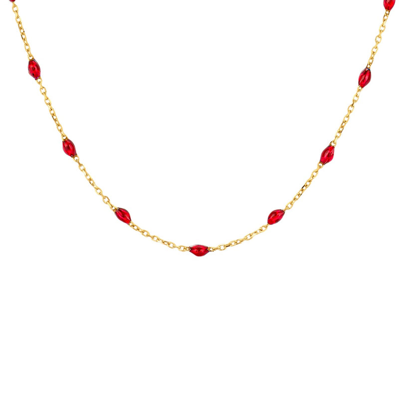 Blush 14 karat gold Necklace 3162YRR-zoom-