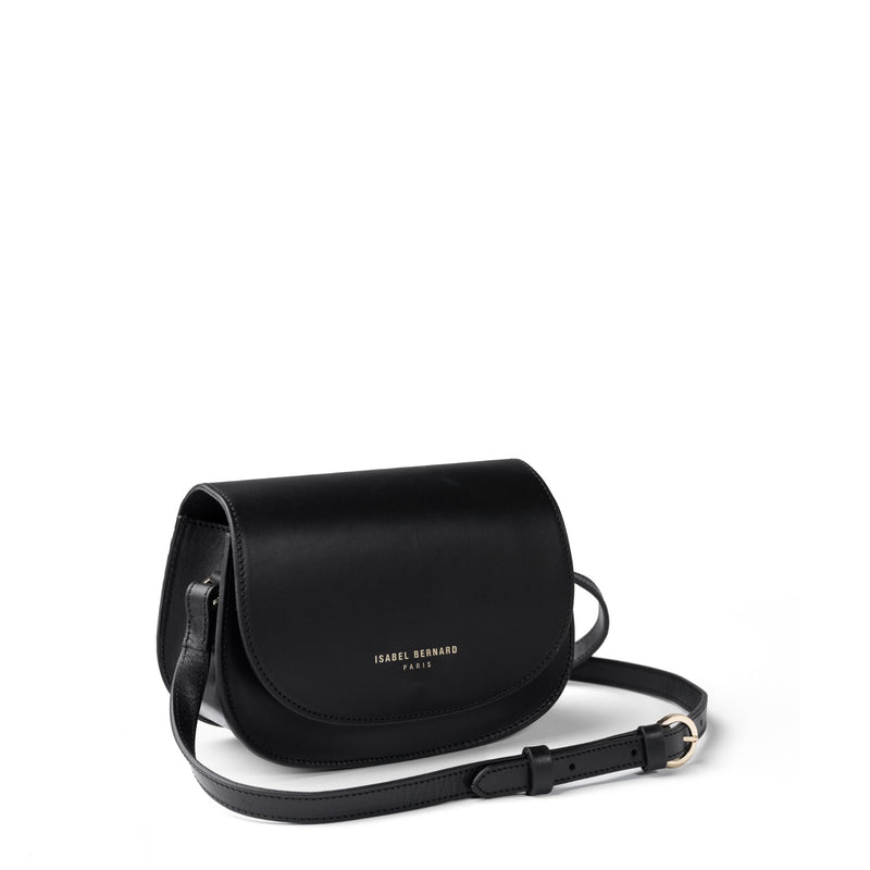 Isabel Bernard Montmartre Manon Black NatuurLeather Crossbody bag IB21110-zoom-
