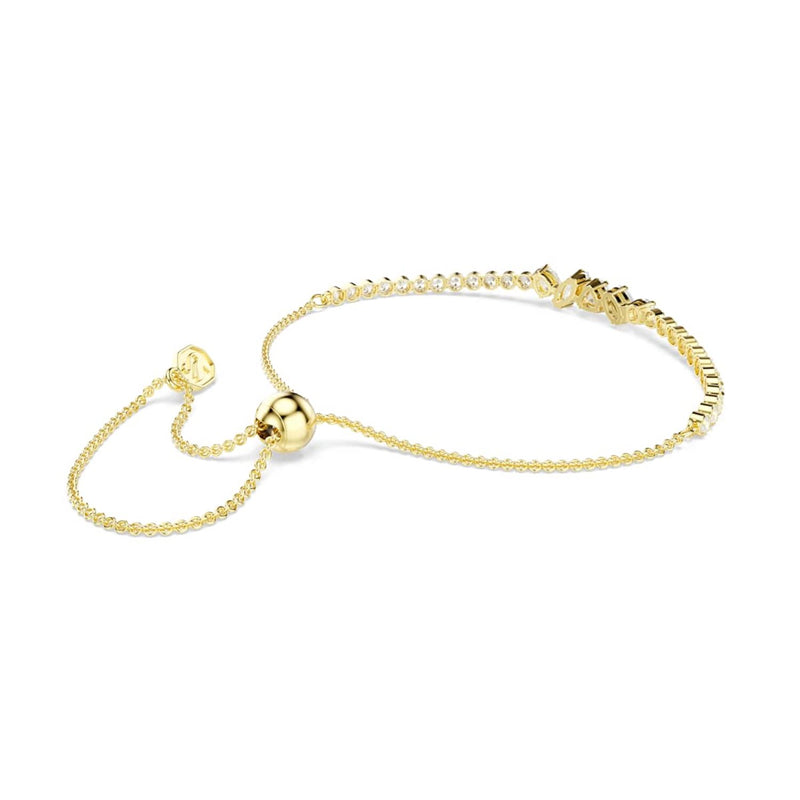 Swarovski Mesmera Attract Gold-Tone Chain Bracelet 5747939-zoom-