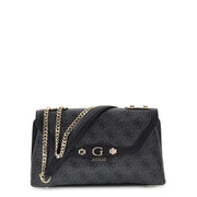 Guess Lindsey Coal Logo Lindsey Convertible Crossbody Bag HWSG97-49210-CLO
