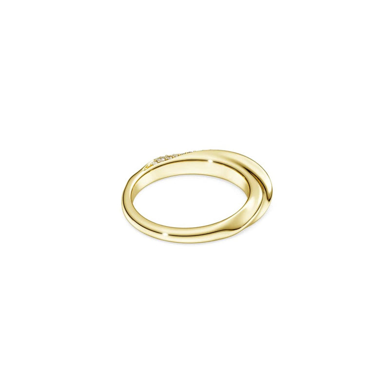 Swarovski Classica Sterling Gold-Tone Ring 5746020-zoom-