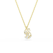 Swarovski Swan Pave Gold-Tone Necklace 5754626