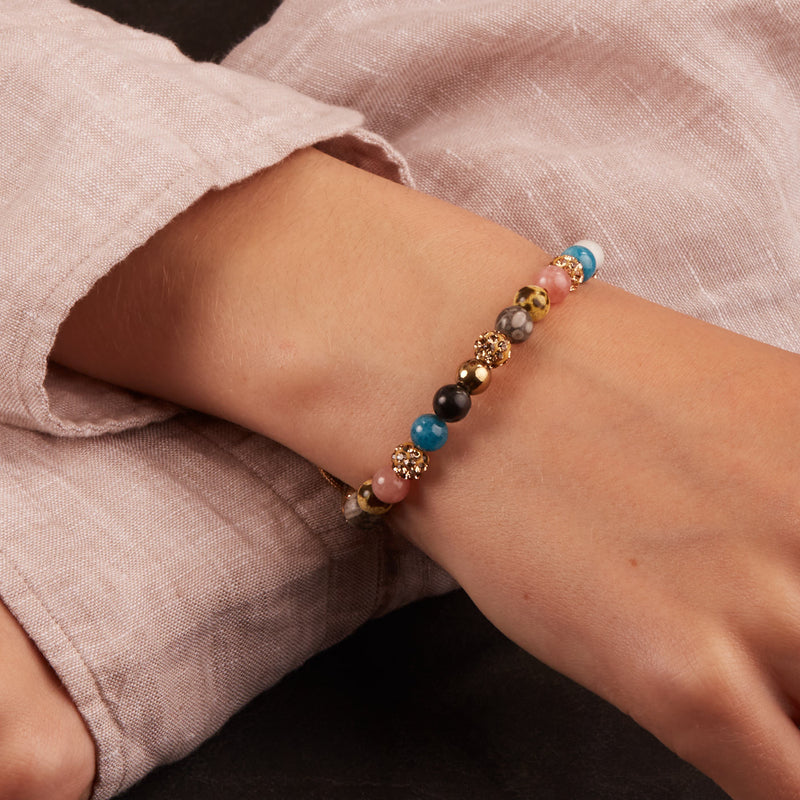 Karma Spiral Silver Bracelet 83298-zoom-