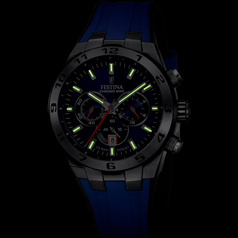 Festina Chrono Bike Blue Watch F20671/1-zoom-