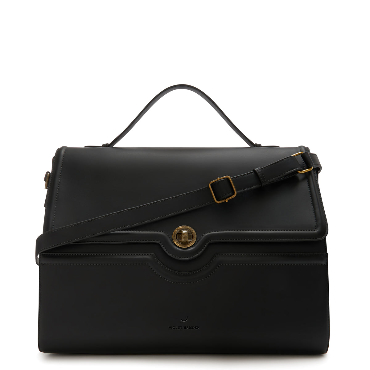 Violet Hamden Essential Bag Black Handbag VH21005