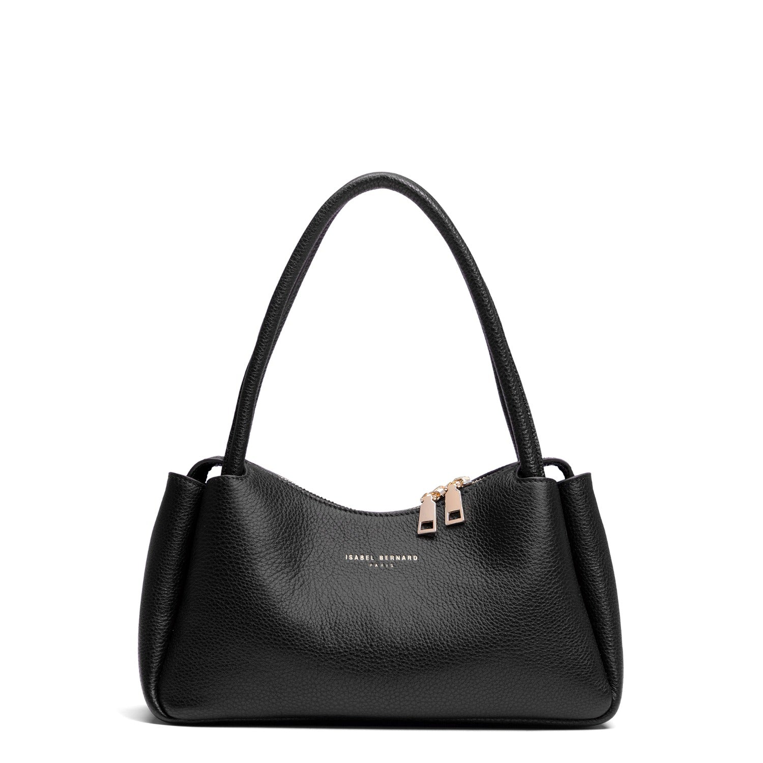 Isabel Bernard Honoré Eve Black Calfskin Leather handbag IB21133-001