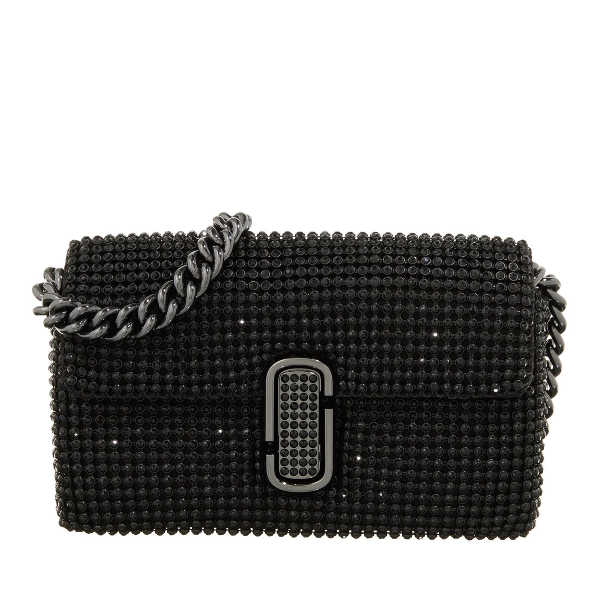 Marc Jacobs The Tote Bag The Rhinestone Black Handbag 2001-A0324509