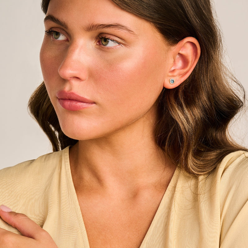 Blush 14 karat gold Ear Stud 7629YDL-zoom-