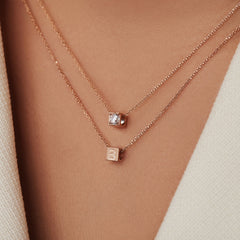 Isabel Bernard La Concorde Nicole 14 Carat Rosegold Necklace IB340120