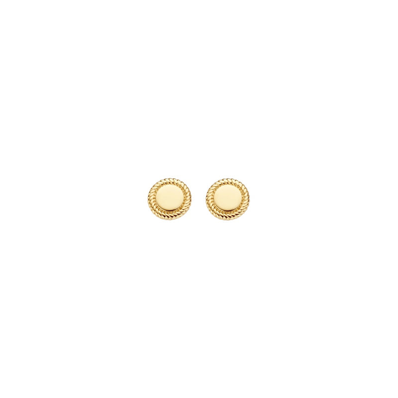 Blush 14 karat gold Ear Stud 7350YGO-zoom-