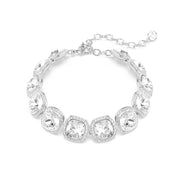 Swarovski Una Angelic Cushion Silver-Tone Bracelet 5751558