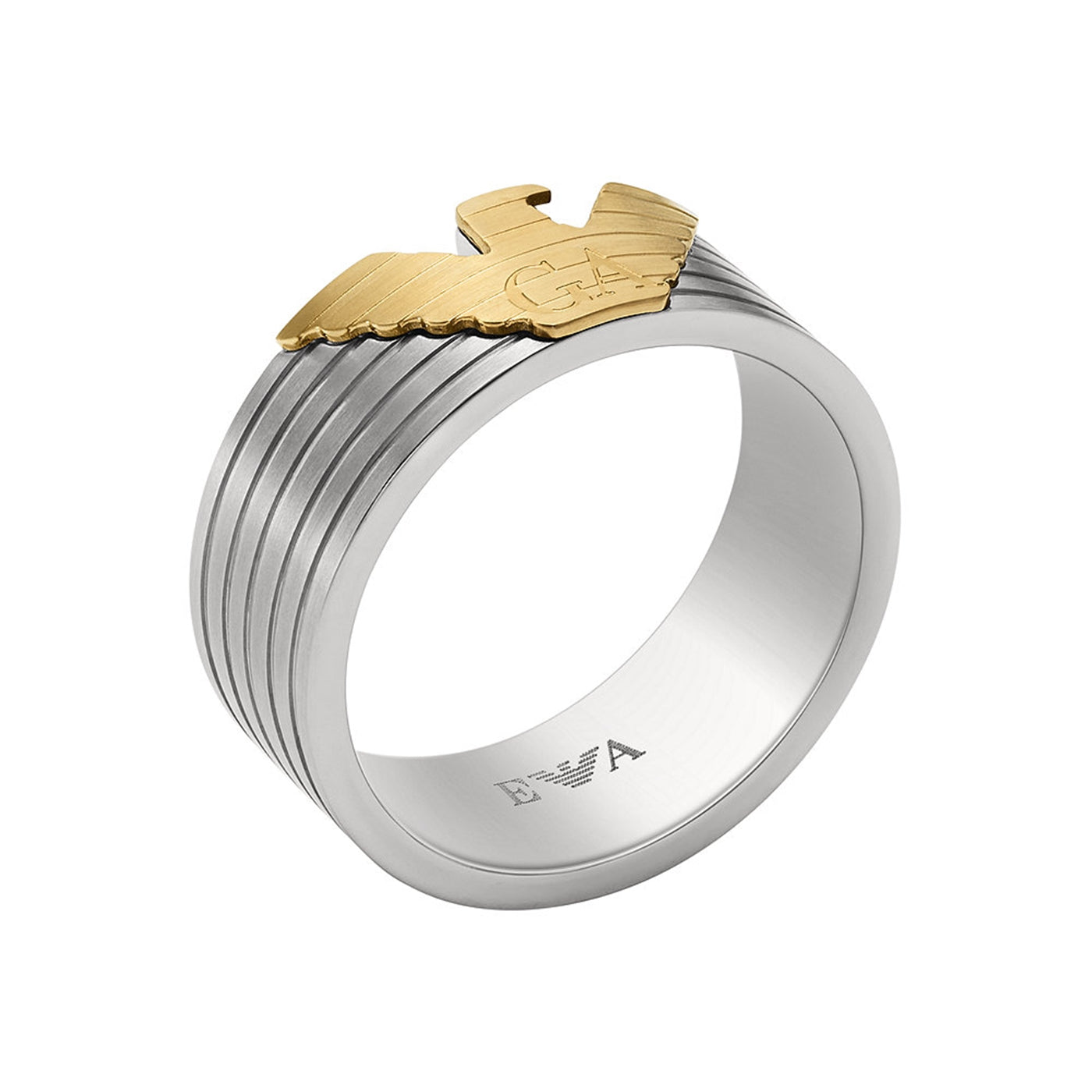 Eagle Logo Silver EGS3076040-9 Ring EGS3076040-10