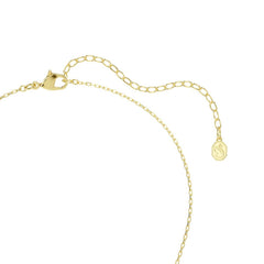 Swarovski Sublima Glam Gold-Tone Necklace with Green Pendant 5752884