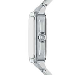Fossil Crosby Silver and Blue Men's Watch FS6121