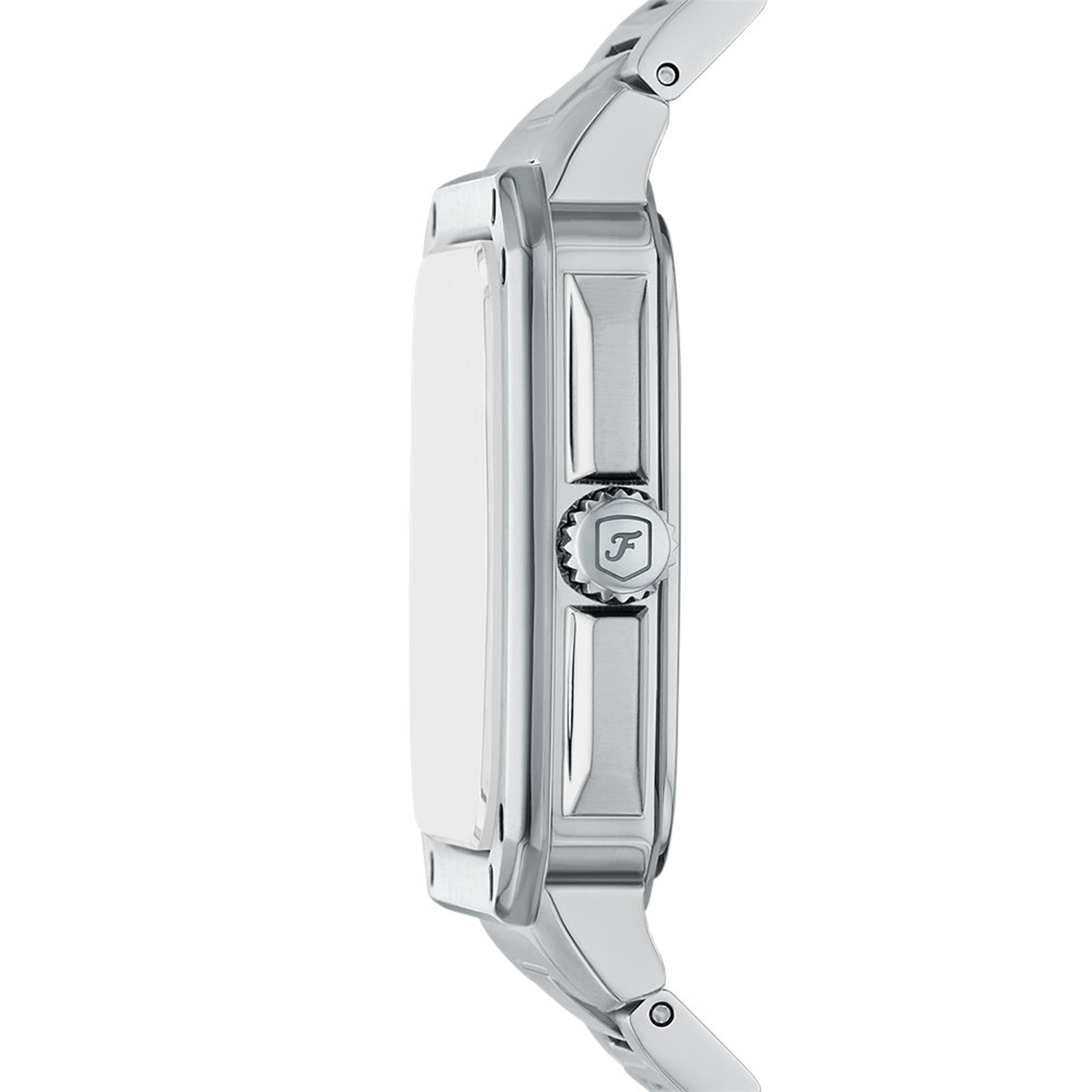 Fossil Crosby Silver and Blue Men's Watch FS6121