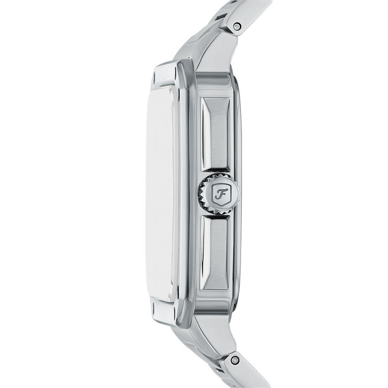 Fossil Crosby Silver and Blue Men's Watch FS6121-zoom-