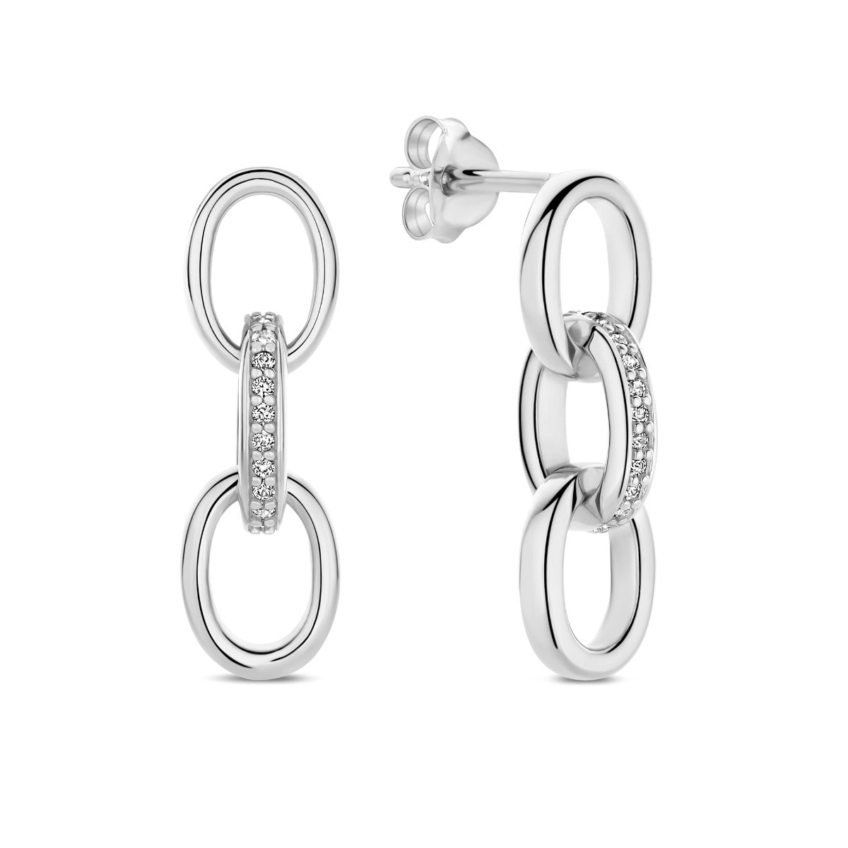 Parte Di Me Bibbiena Poppi Clara 925 sterling silver drop earrings PDM36191