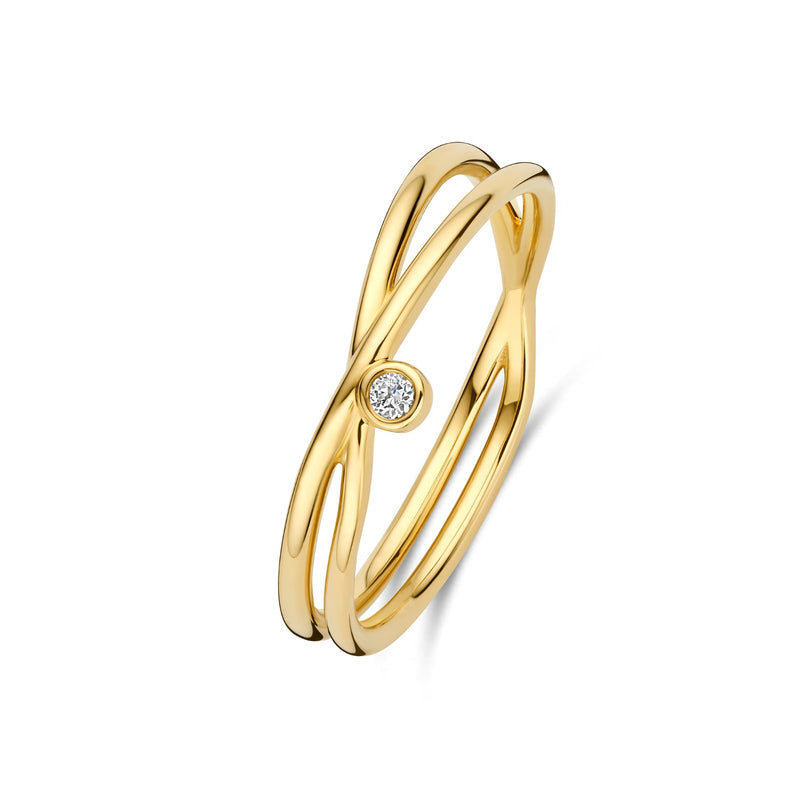 Isabel Bernard De La Paix Julia Ring With Diamond 0.02 Carat IBD330048-58-zoom-