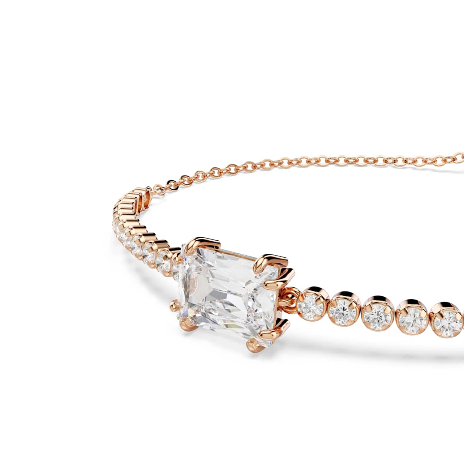 Swarovski Matrix Rose Gold Coloured Bracelet 5730706