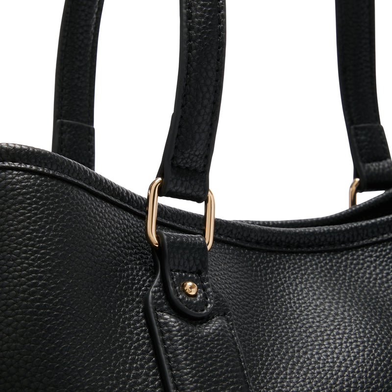 Valentino Bags Brixton Black Shoulder Bag VBS7LX01NERO-zoom-