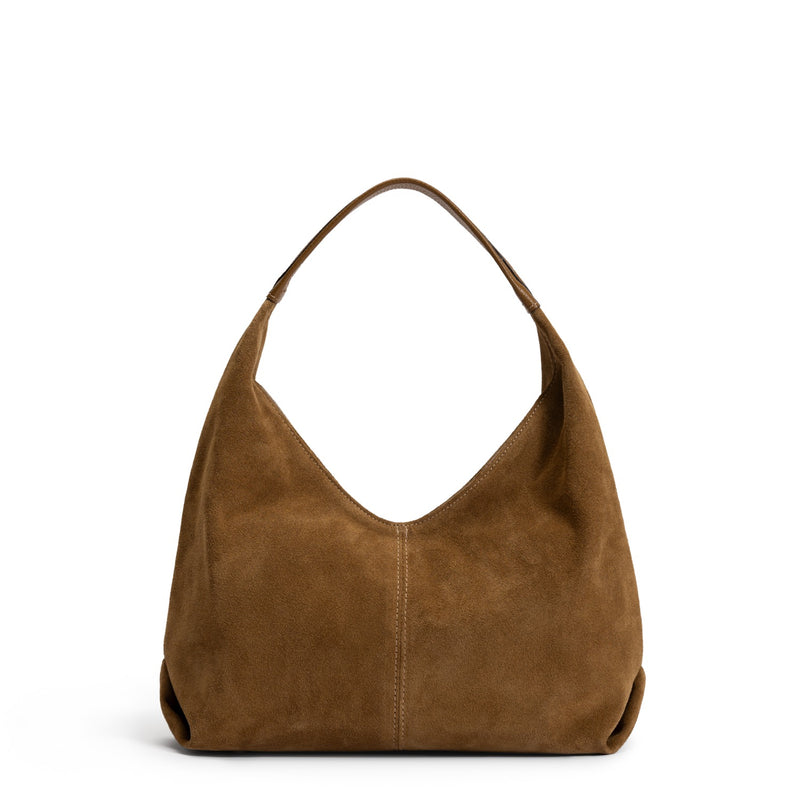 Isabel Bernard Honoré Grace mini brown suede handbag  IB21132-130-zoom-