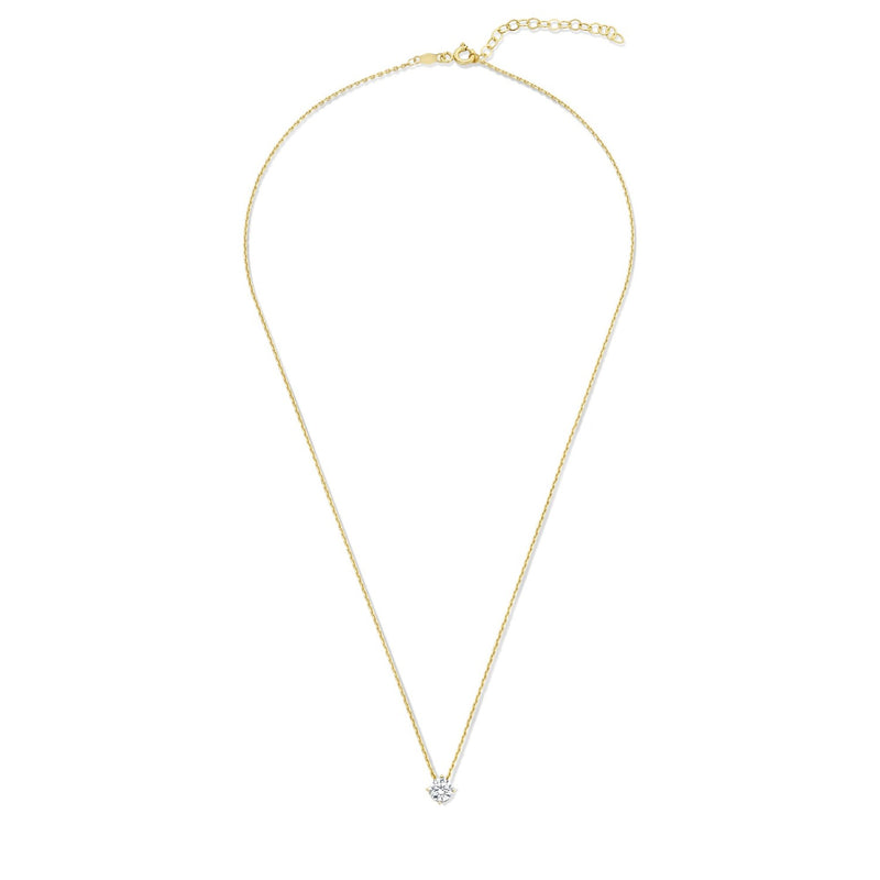 Beloro Jewels Regalo d'Amore 9 karat gold necklace and bracelet gift set with zirconia stones BO90048-zoom-