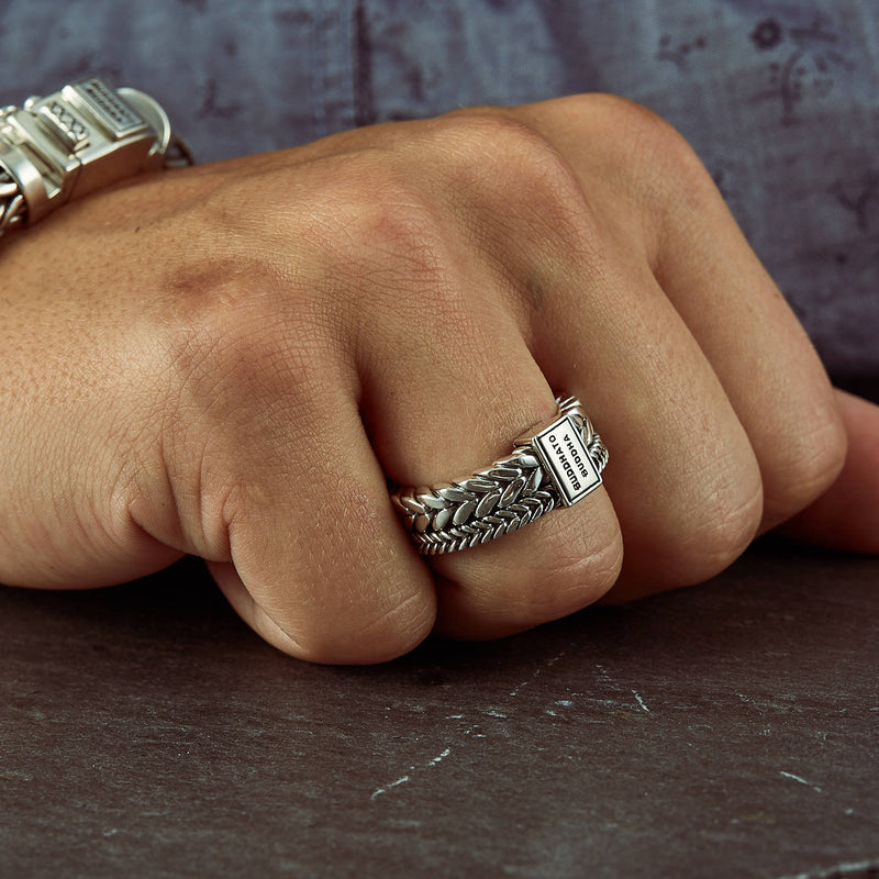 Buddha to Buddha Barbara Double Ring 609 (size: 16)-zoom-