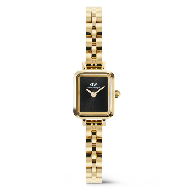 Daniel Wellington Petite & Quadro Mini Arch Black Women's Watch DW00100851-zoom-