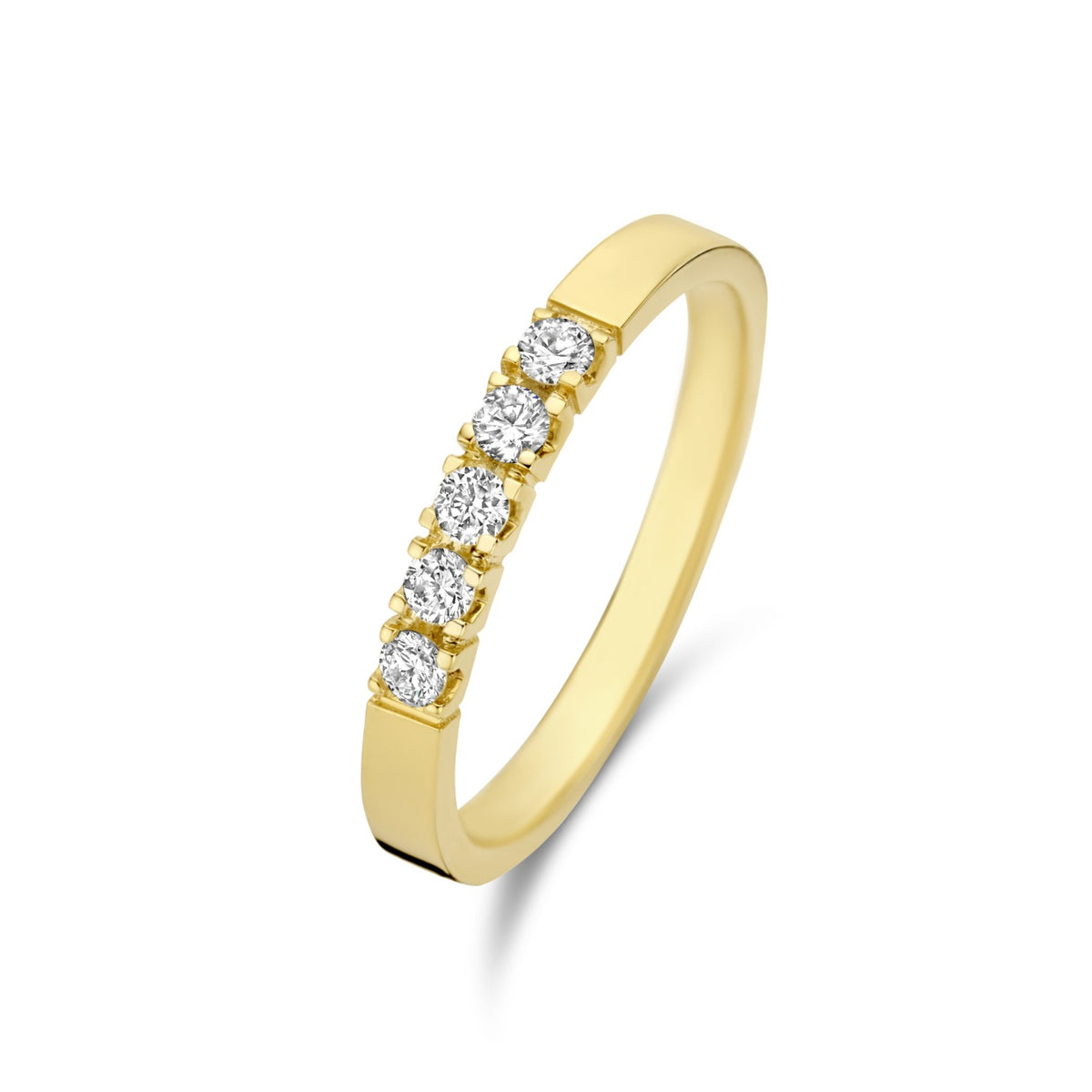 Isabel Bernard De la Paix Madeline 14 Carat Gold Ring | diamond 0.20 ct | IBD330018-48