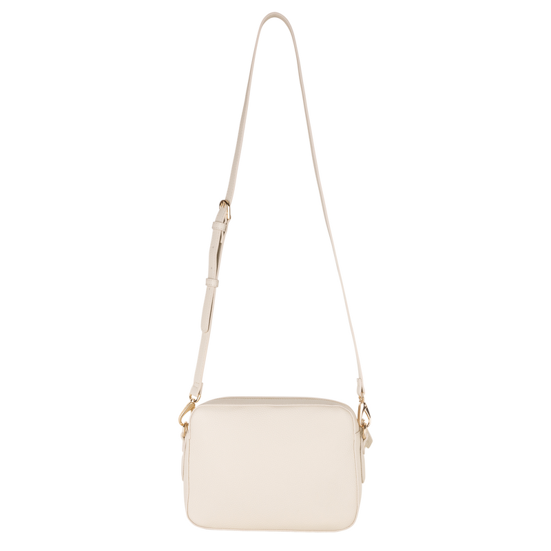 Valentino Bags Brixton Ecru Crossbody Bag VBS7LX07ECRU-zoom-
