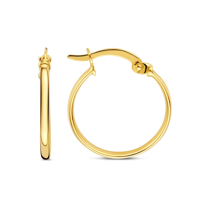 Beloro Jewels La Rinascente Inis 9 Karat Gold Earrings BO360079-zoom-