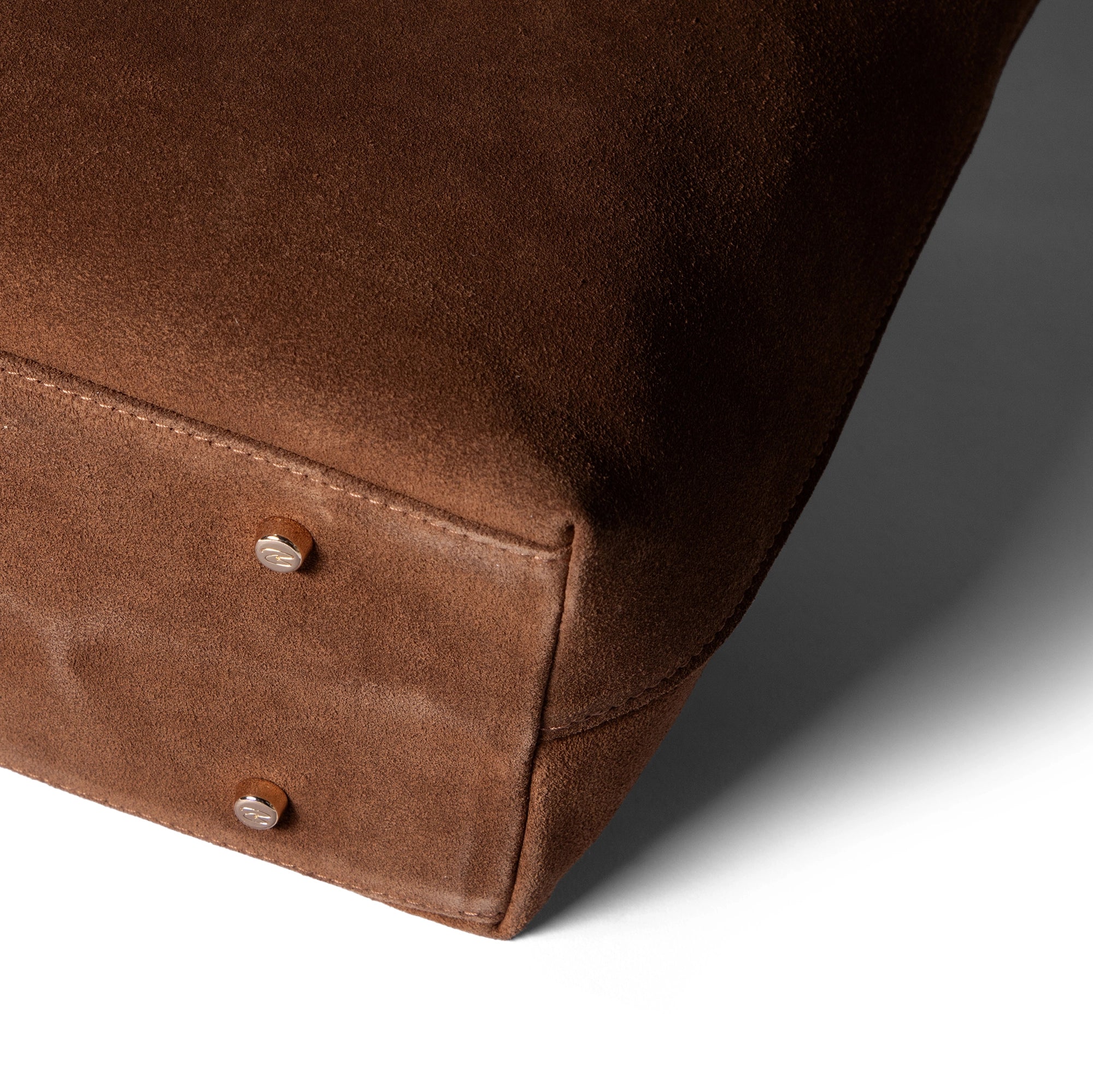Isabel Bernard Honoré Elin Brown Suede shoulder bag IB25111-130
