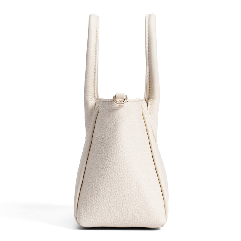 Isabel Bernard Honoré Cloe Mini Cream Calfskin Leather Handbag IB21124-070-zoom-
