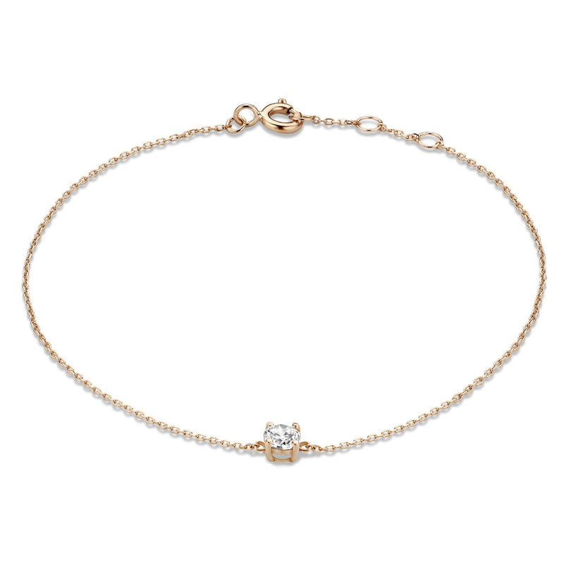 Isabel Bernard Cadeau d'Isabel 14 Carat Rosegold Necklace and Bracelet giftset IB90031-zoom-