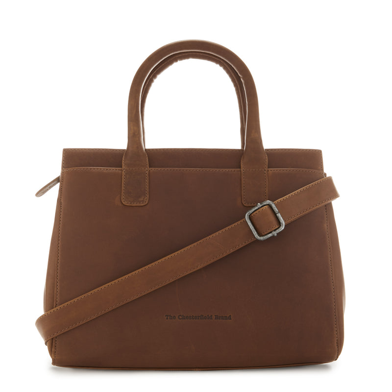 The Chesterfield Brand Cognac Handbag C48.127431-zoom-