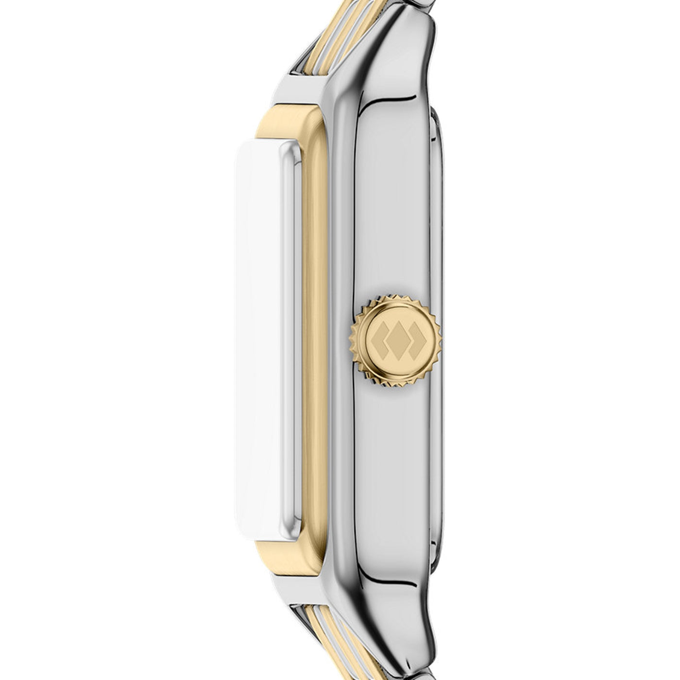 Fossil Raquel Mini Rectangular White Dial Watch ES5468