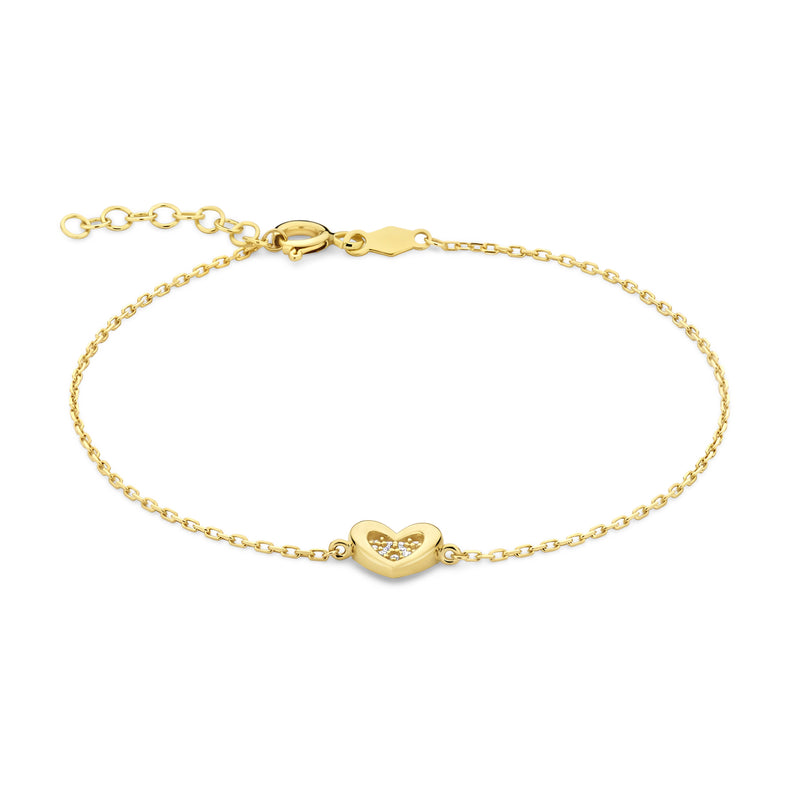 Beloro Jewels Monte Napoleone Gionna 9 carat gold Bracelet BO320031-zoom-