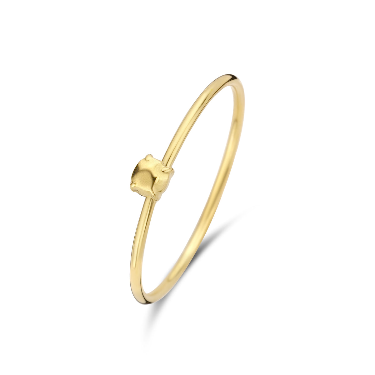Violet Hamden Sisterhood Stone 925 Sterling Zilveren Goudkleurige Ring VH13027G-50 (Maat: 50)