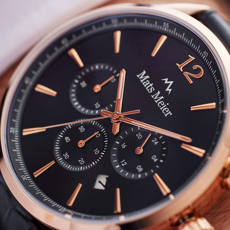 Mats Meier Grand Cornier Blue Chrono Watch MM00131-zoom-