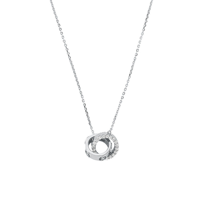 Michael Kors Premium Silver Necklace MKC1554AN040-zoom-