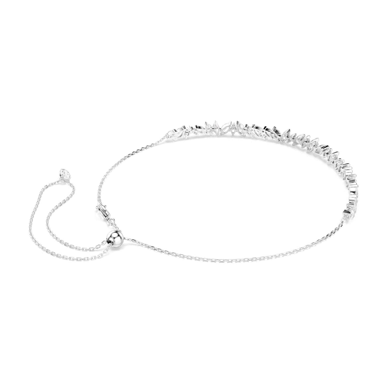 Swarovski Mesmera Glam Silver-Tone Choker Necklace 5755905