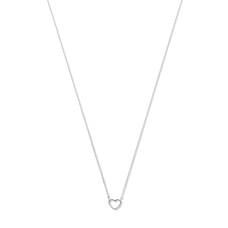Isabel Bernard Saint Germain Amore 14 Carat White Golden Necklace IB340076-zoom-